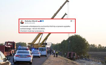 Wypadek na Węgrzech. Ambasada w Budapeszcie uruchomiła infolinię