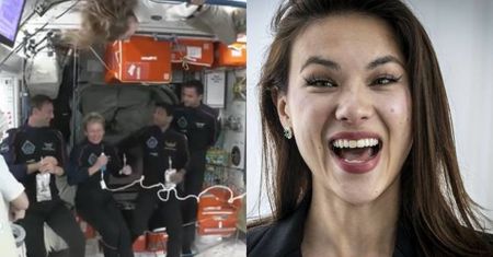Sławosz Uznański-Wiśniewski DOTARŁ NA ISS. Połączył się z żoną. Aleksandra przekazała w jego imieniu wiadomość do rodaków