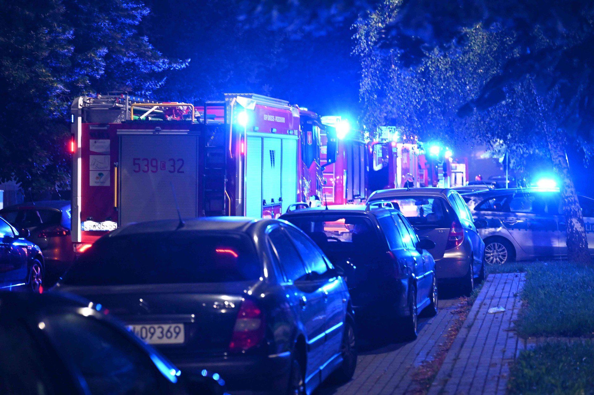 Mieszkańcy pionu bloku przy ul. Kościuszki w Świeciu nie mogą po pożarze wrócić do swoich lokali