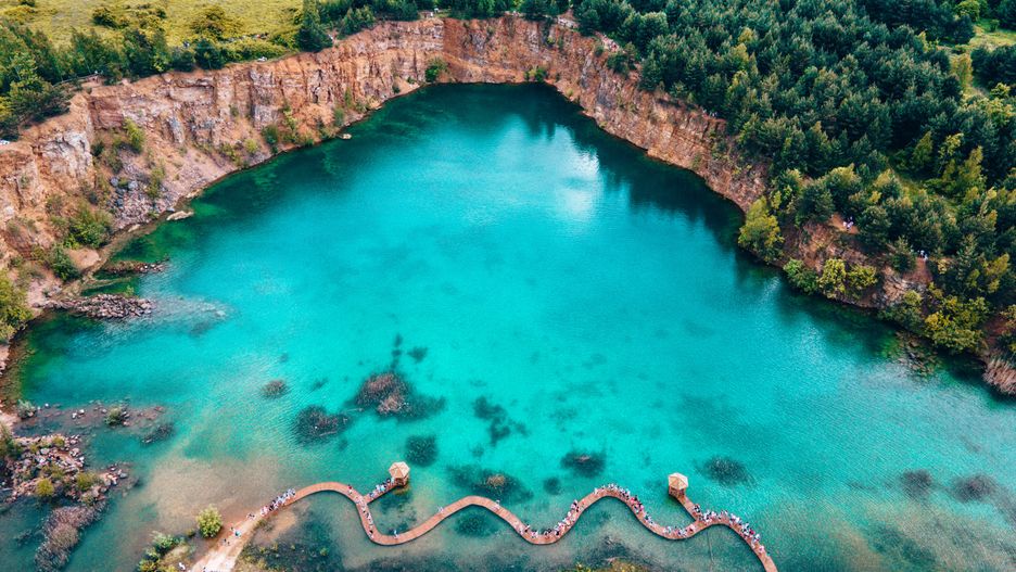 Park Gródek nazywany jest "polskimi Malediwami"