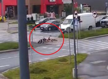 Olsztyn: 18-latek ranny po upadku z roweru