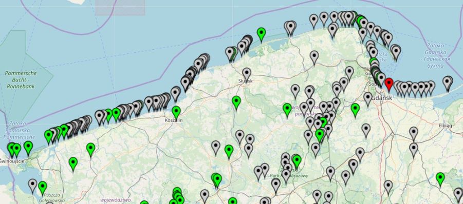 Mapa sinic 2022