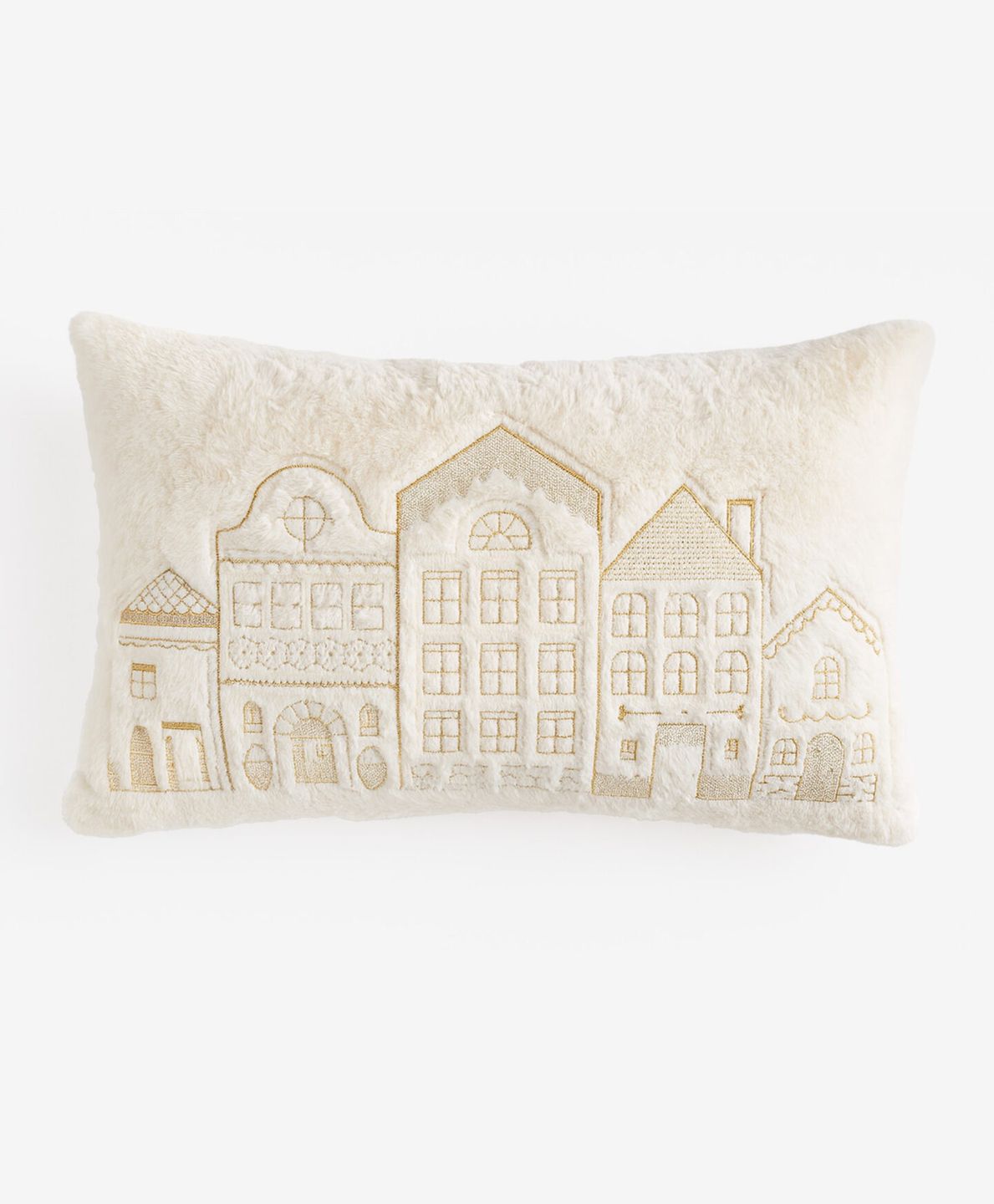 Jasna poduszka z haftem Pepco