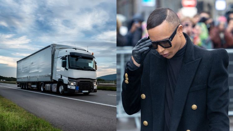 Skradziono ciężarówkę wiozącą najnowszą kolekcję Balmain 