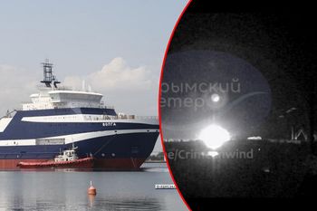 Kolejny atak na Krym. Trafione dwa rosyjskie okręty i S-400