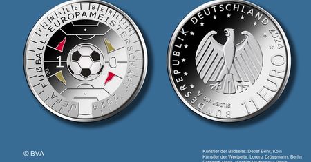 Niemcy wymyślili nową monetę: 11 euro. To hołd dla Mistrzostw Europy UEFA 2024