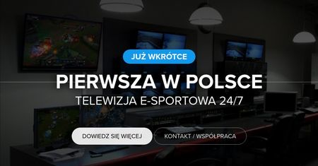 eSport w TV przez 24 godziny na dobę, po polsku