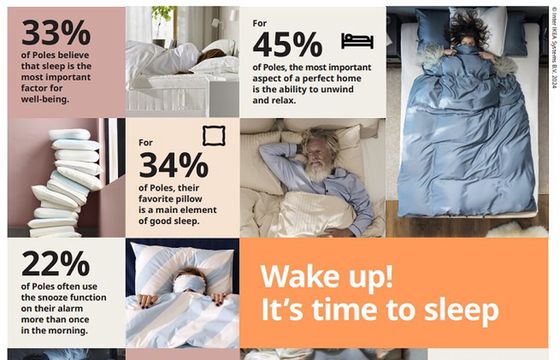 "Hej, pobudka! Czas na sen dobry" w nowej kampanii IKEA