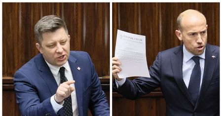 "Wielki nieobecny" przemówił w Sejmie. Dworczyk zarzucił Budce cynizm