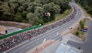 Masa Krytyczna wraca na warszawskie ulice. "Dla radości jeżdżenia rowerem"