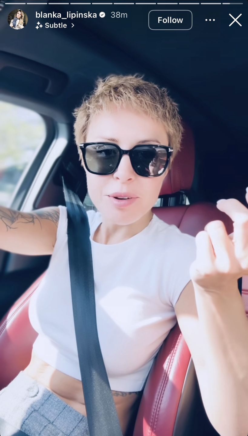 Blanka Lipińska zrobiła sobie "trwałą"