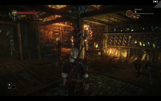 granie na nvidia shield wiedźmin 2