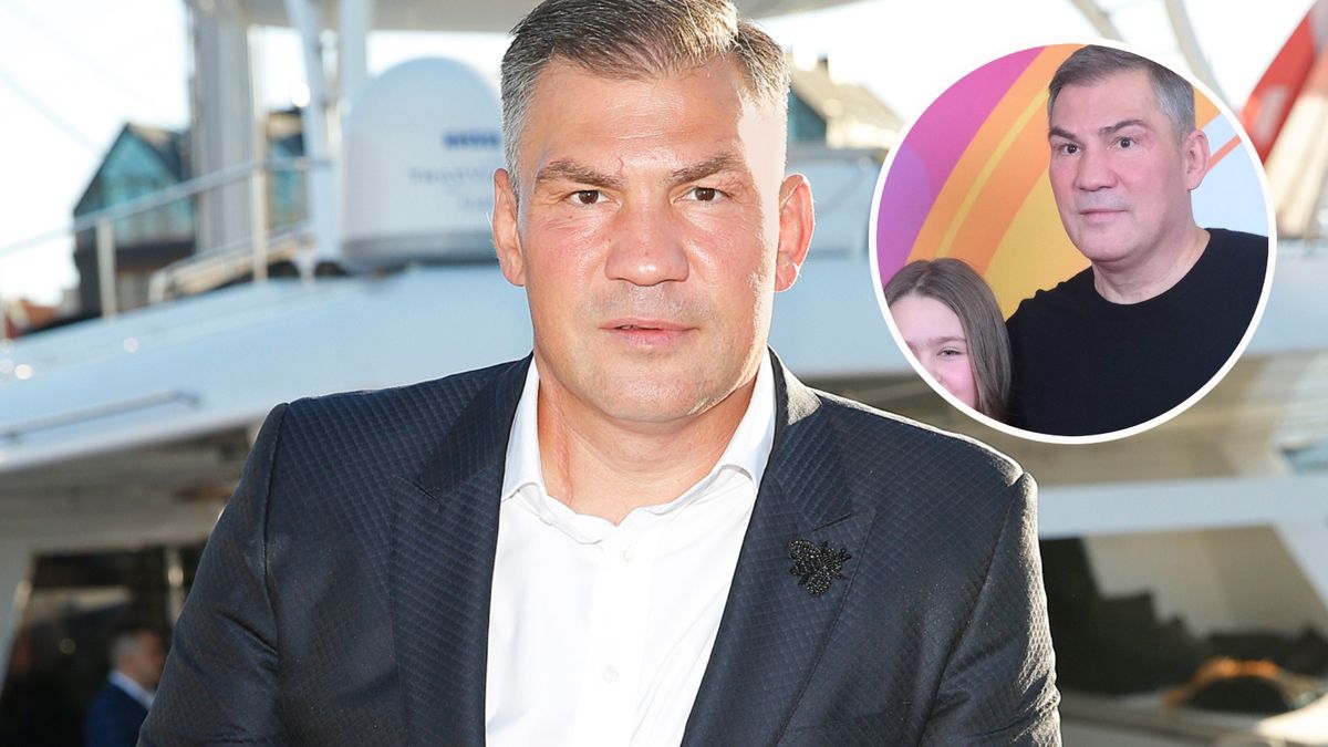 Dariusz Michalczewski pojawił się z córką w "halo tu polsat"