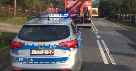 Śląskie. Tragiczny wypadek w Gilowicach. Zginęła kobieta w ciąży