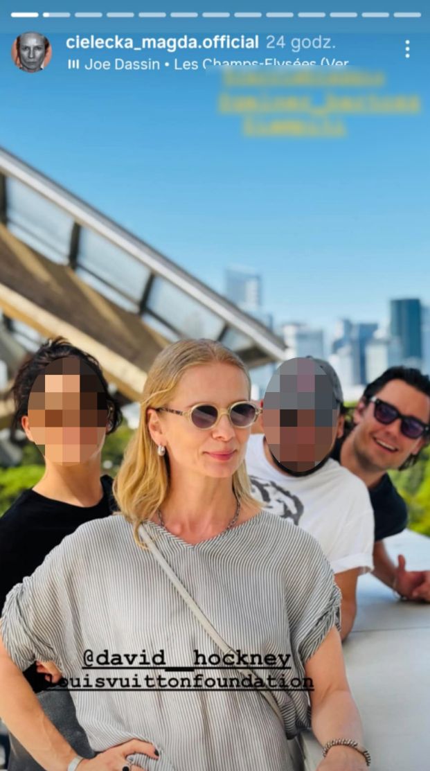 Magdalena Cielecka i Bartosz Gelner w Paryżu