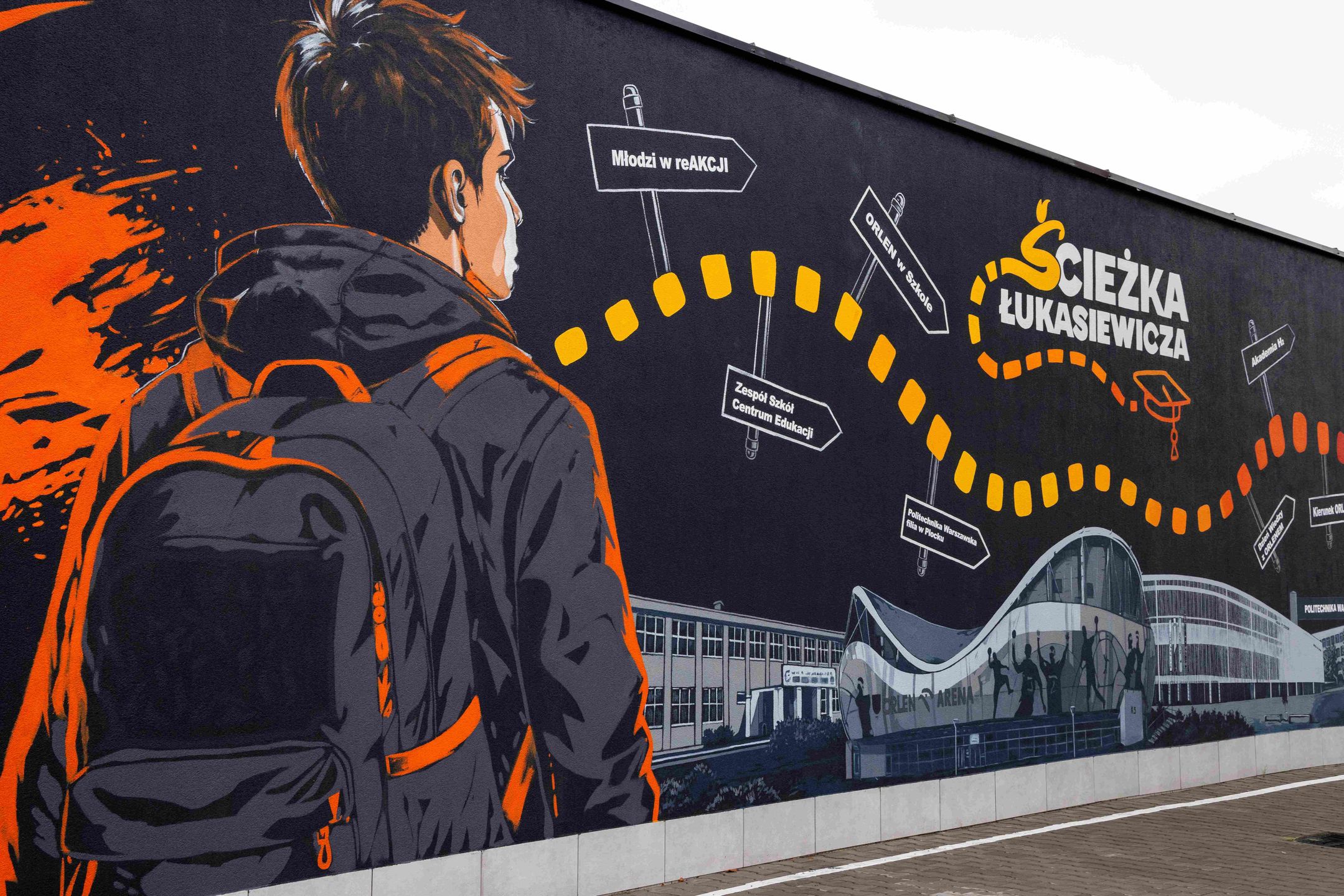 Nowy mural ORLENU 