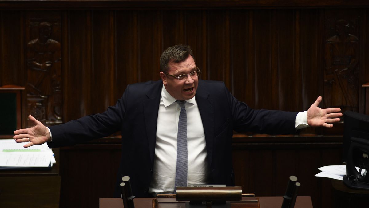 Wiceminister sprawiedliwości Michał Wójcik