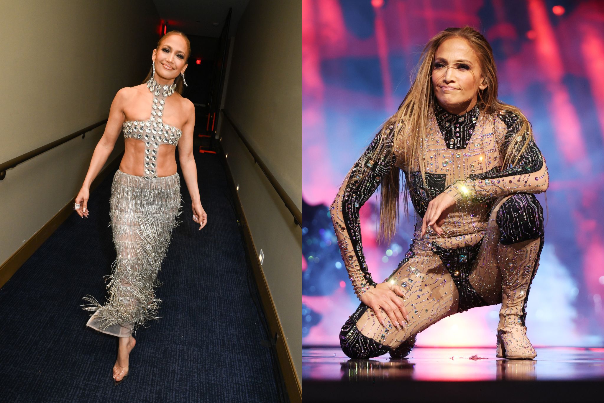 Jennifer Lopez na gali AMAs