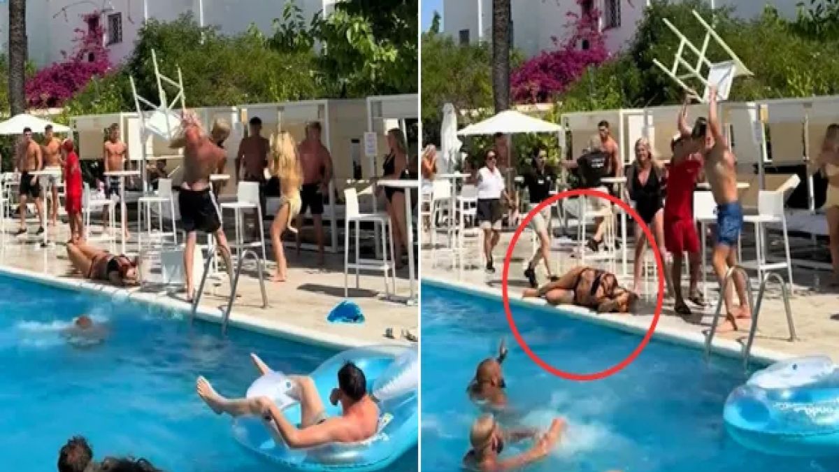 Szokujące sceny w Hiszpanii. Wybuchła awantura