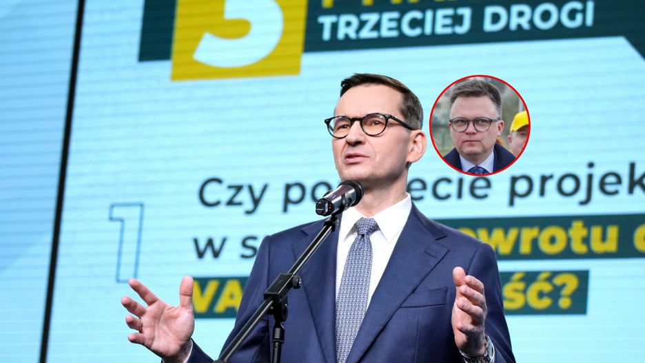 Morawiecki zaprasza Hołownię na debatę
