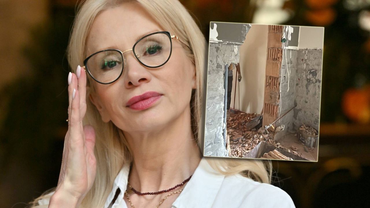 Demolka totalna w domu Gawryluk. "Zaczęło się od przestawienia kanapy i nagle nie ma połowy ścian"