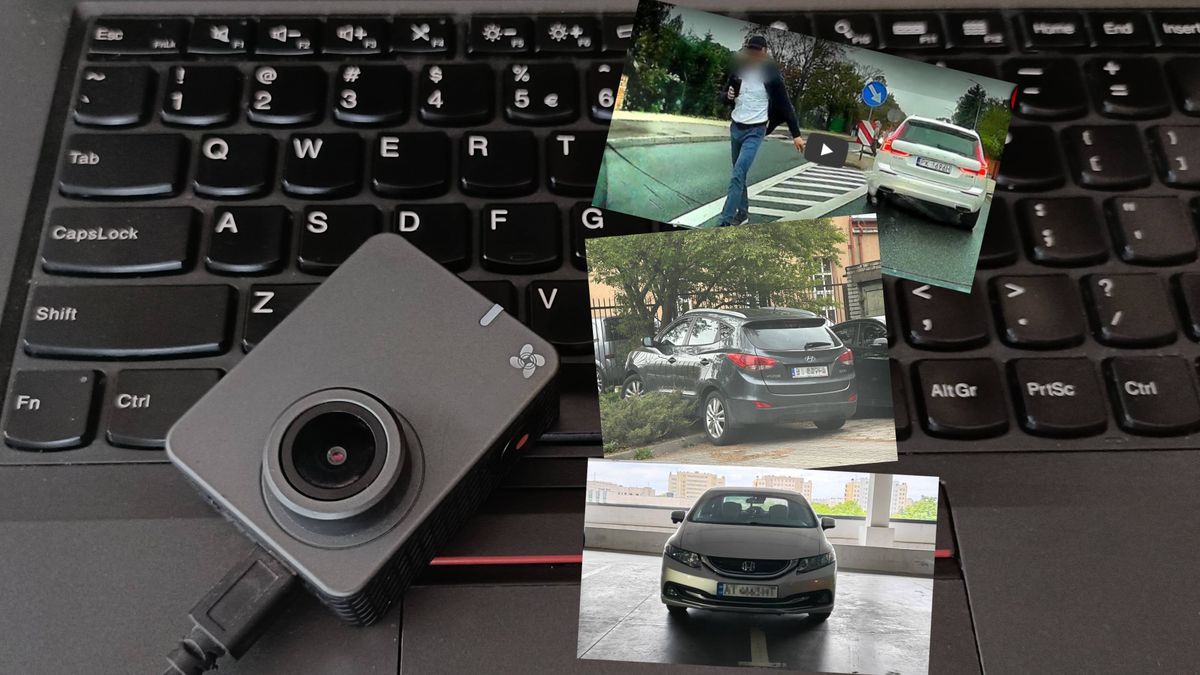 Kierowcy często zamieszczają nagrania z rejestratorów w internecie
