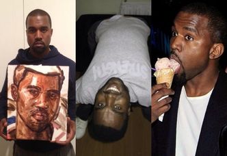 "Kanye doing things", czyli Kanye West podczas trudów życia codziennego