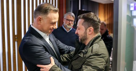 Zełenski w Polsce. Rozmawiano o tragicznej eksplozji