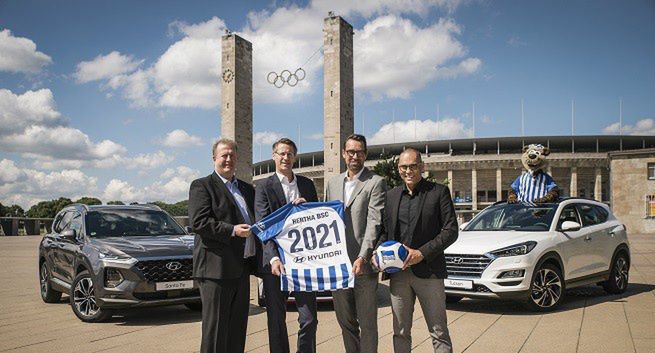 Hyundai Motor partnerem piłkarzy Hertha BSC