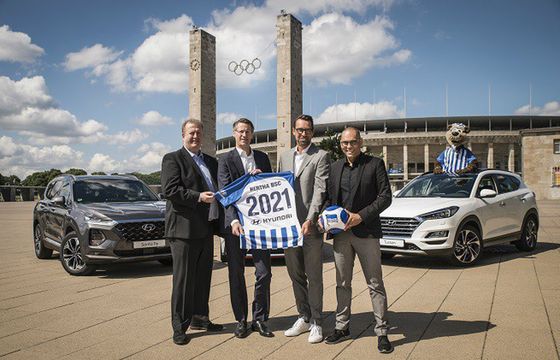 Hyundai Motor partnerem piłkarzy Hertha BSC