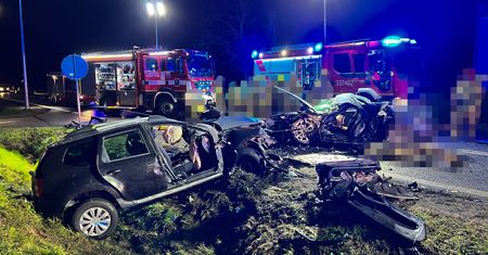 Dwie osoby zginęły, trzy zostały ranne w wypadku w Wielkopolsce