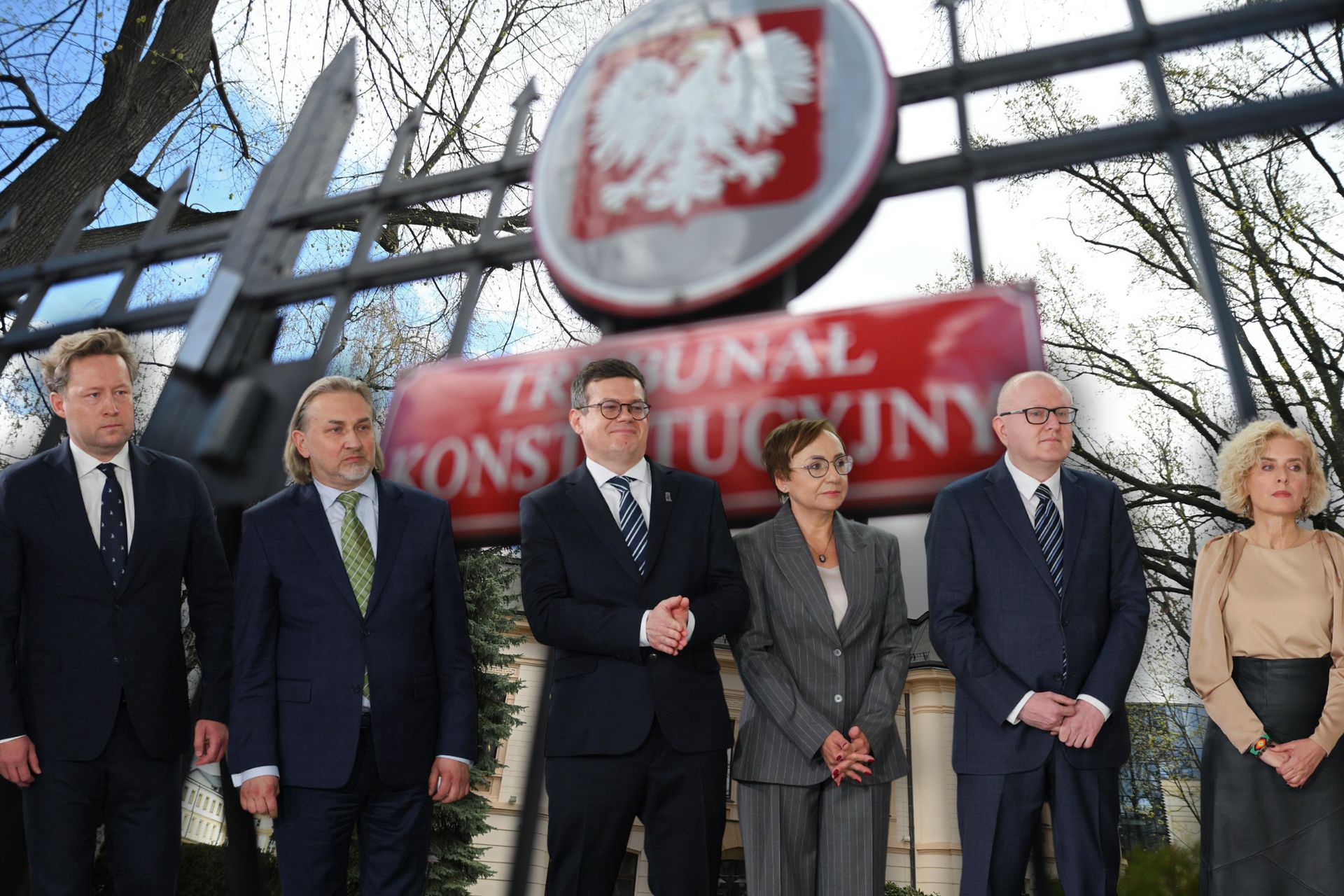 Sędziowie już na miejscu. Weszli do budynku TK?