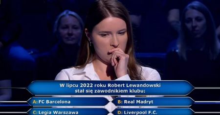 Dostała pytanie o Lewandowskiego. Nie uwierzysz, co stało się potem