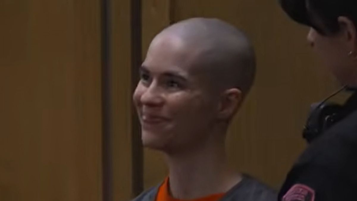 Alyssa Bradburn była uśmiechnięta po wyroku.