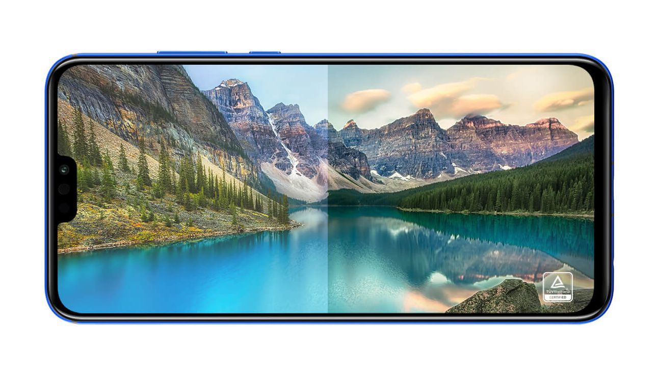 Honor 8X z certyfikatem TUV Eye Comfort