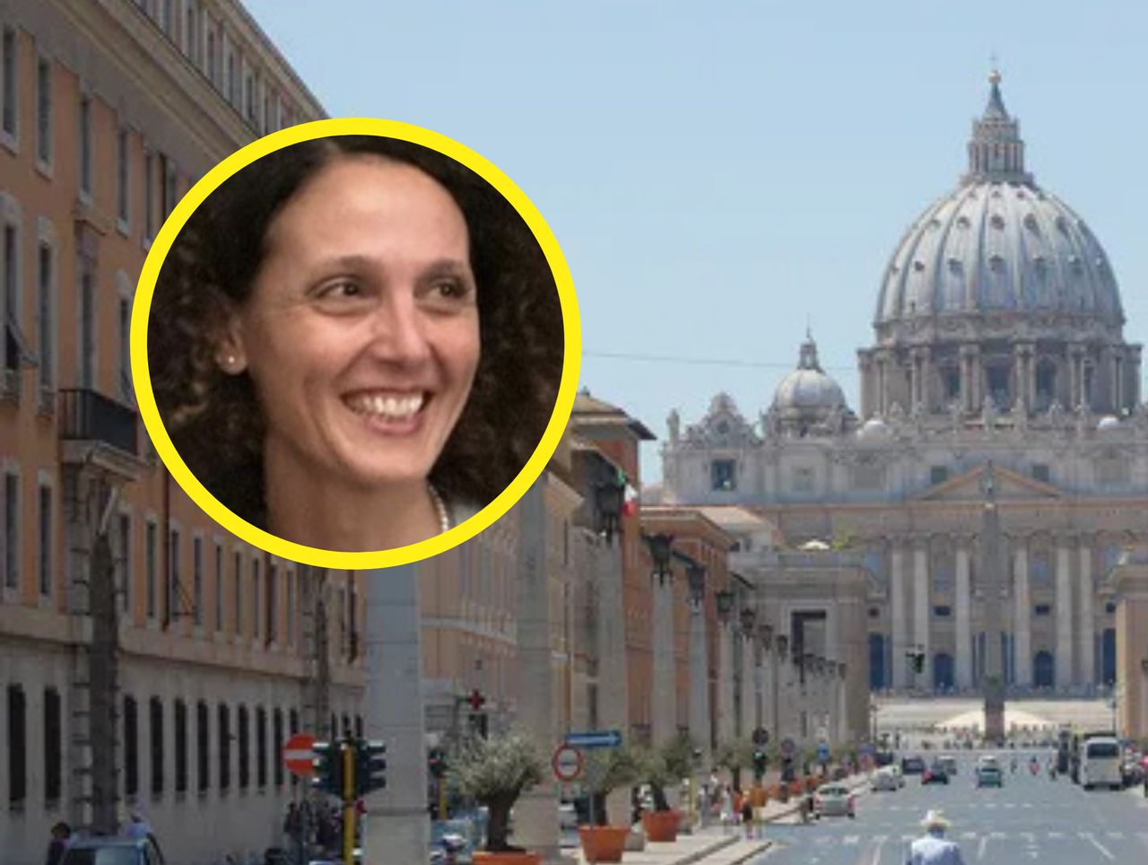 Paola Monaco. In the Vatican, a woman has taken the lead of the trade union for lay employees.