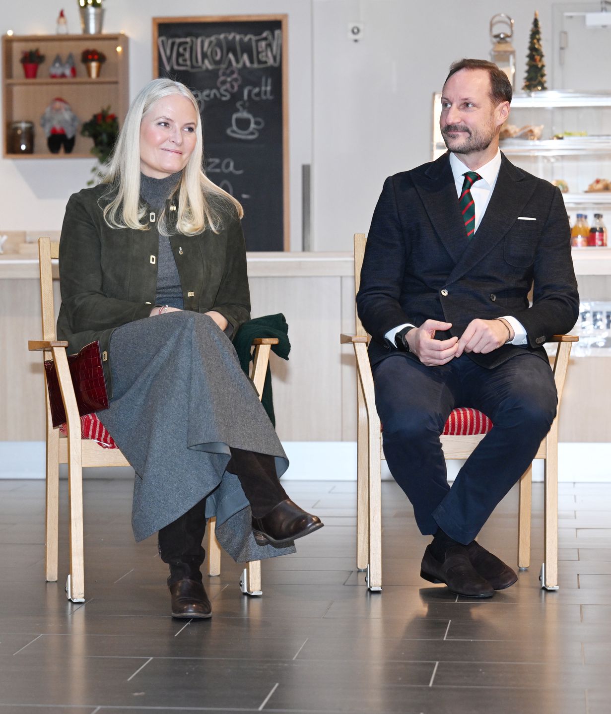 Książę Haakon i księżna Mette- Marit