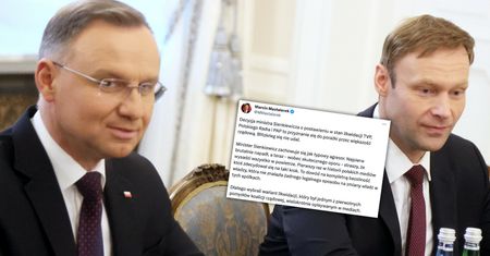 Błyskawiczna reakcja z Pałacu po decyzji Sienkiewicza