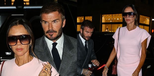 Pochmurni David i Victoria Beckhamowie na randce w Nowym Jorku. Nie mają powodów do świętowania?