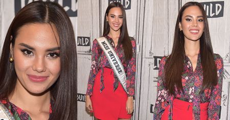 Nowa Miss Universe nieśmiało lansuje się w Nowym Jorku