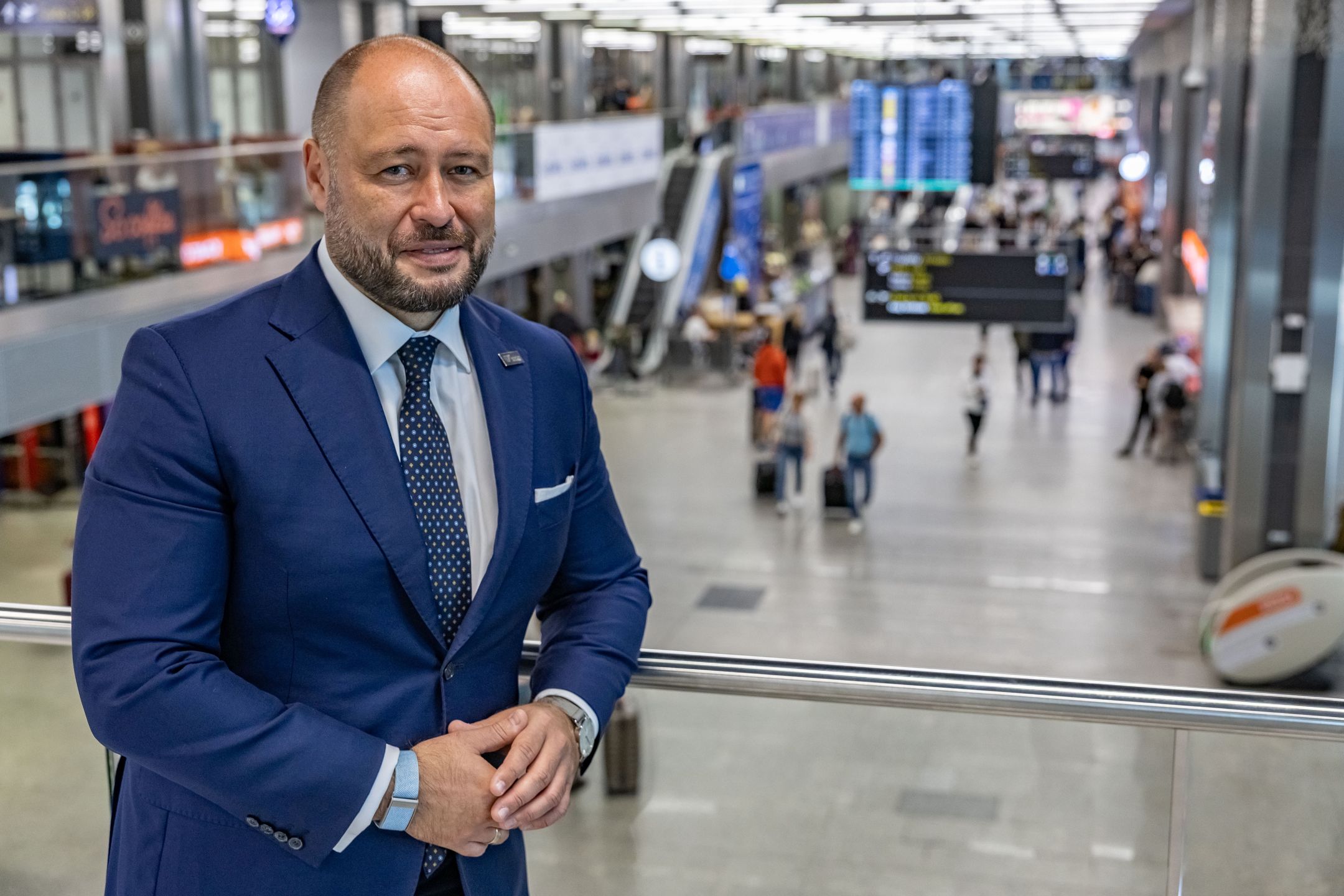 Łukasz Strutyński, prezes Kraków Airport