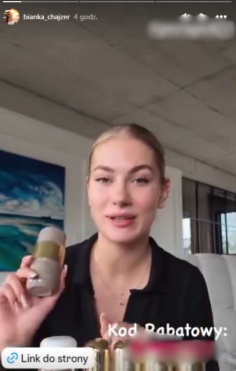 Bianka Chajzer szaleje z reklamami na Instagramie