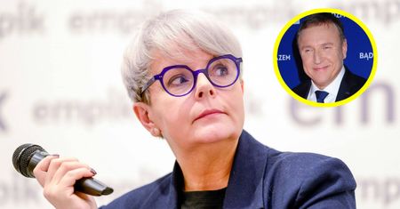 Karolina Korwin Piotrowska o drugim ślubie kościelnym Jacka Kurskiego. "Twój rozwód jest lepszy niż mój"