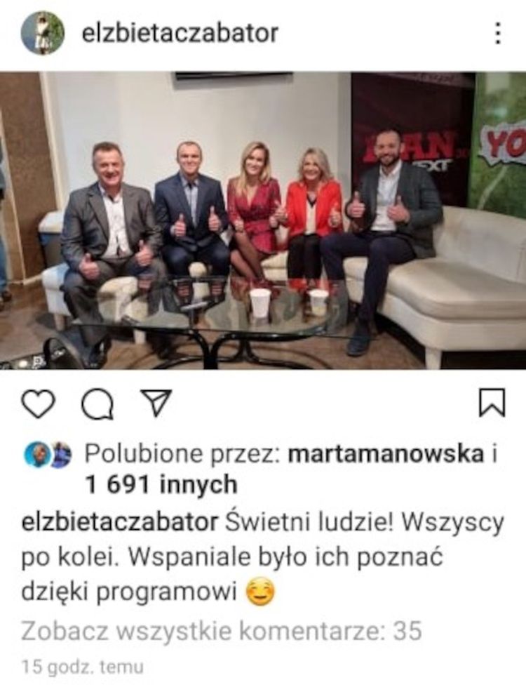 Wpis Elżbiety z "Rolnika" po edycji 