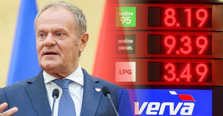 PiS kpi z premiera ws. cen paliw. "1 Tusk = 5,19"