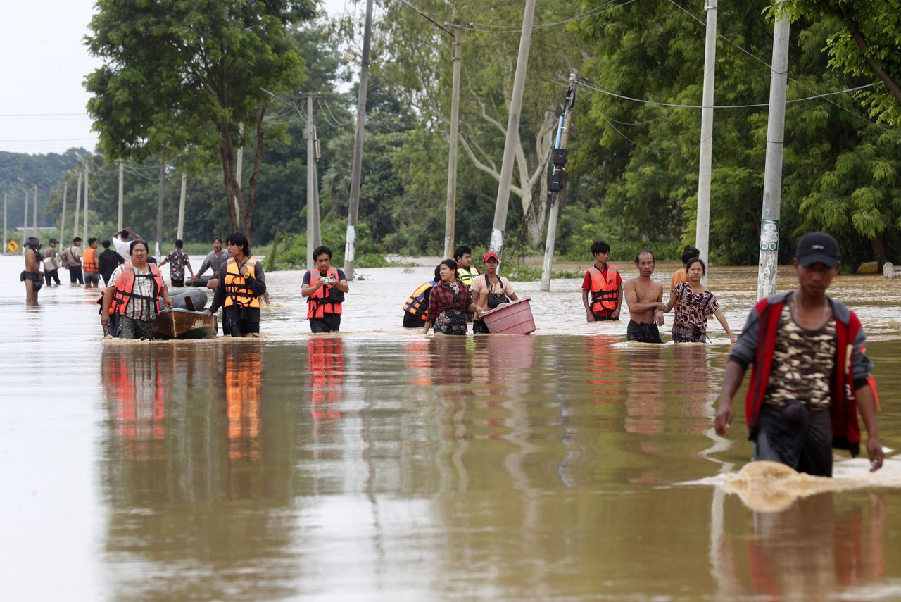 Überschwemmungskatastrophe in Thailand: 30.000 Familien betroffen