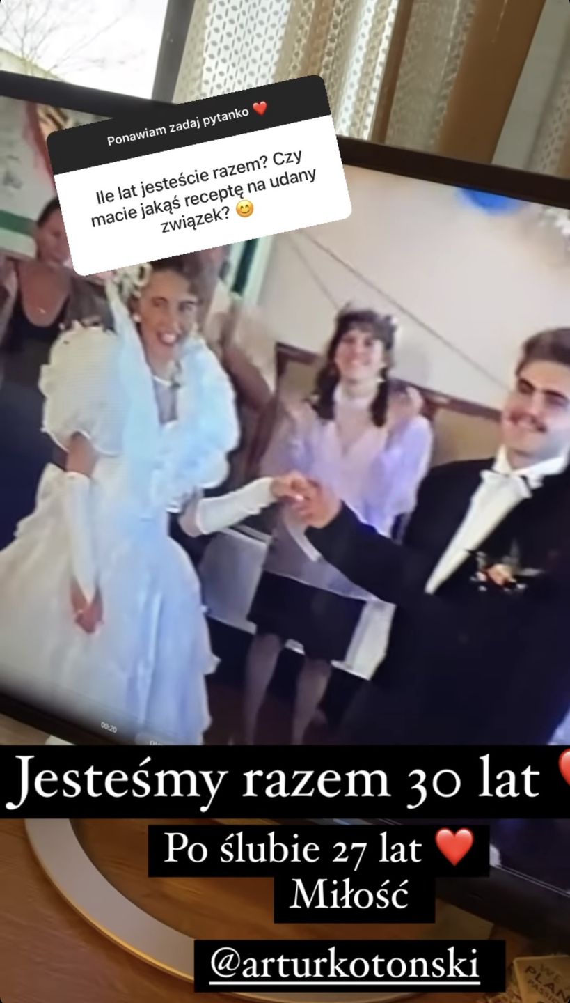 Agnieszka i Artur Kotońscy są razem 30 lat