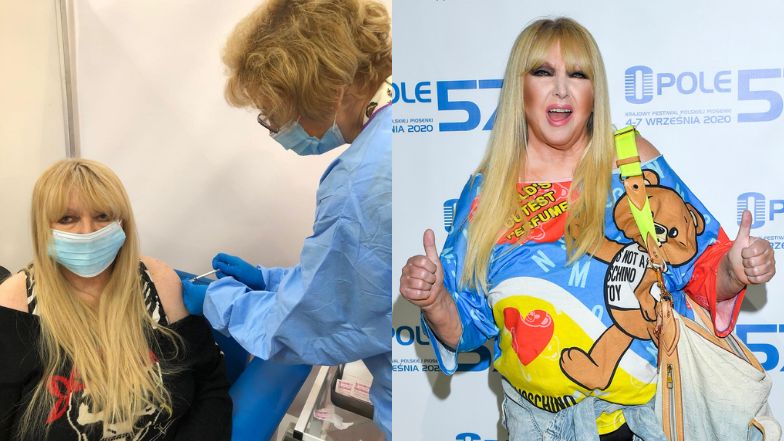 Maryla Rodowicz zaszczepiła się na COVID-19 i chwali się popularnością