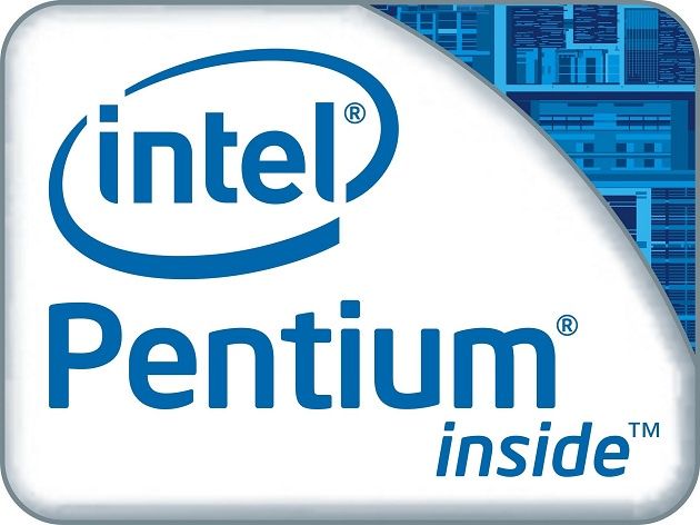 Intel Pentium procesor logo