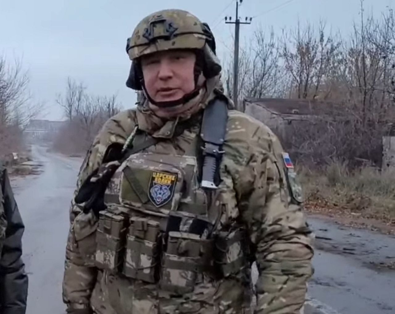 Dmitrij Rogozin w mundurze